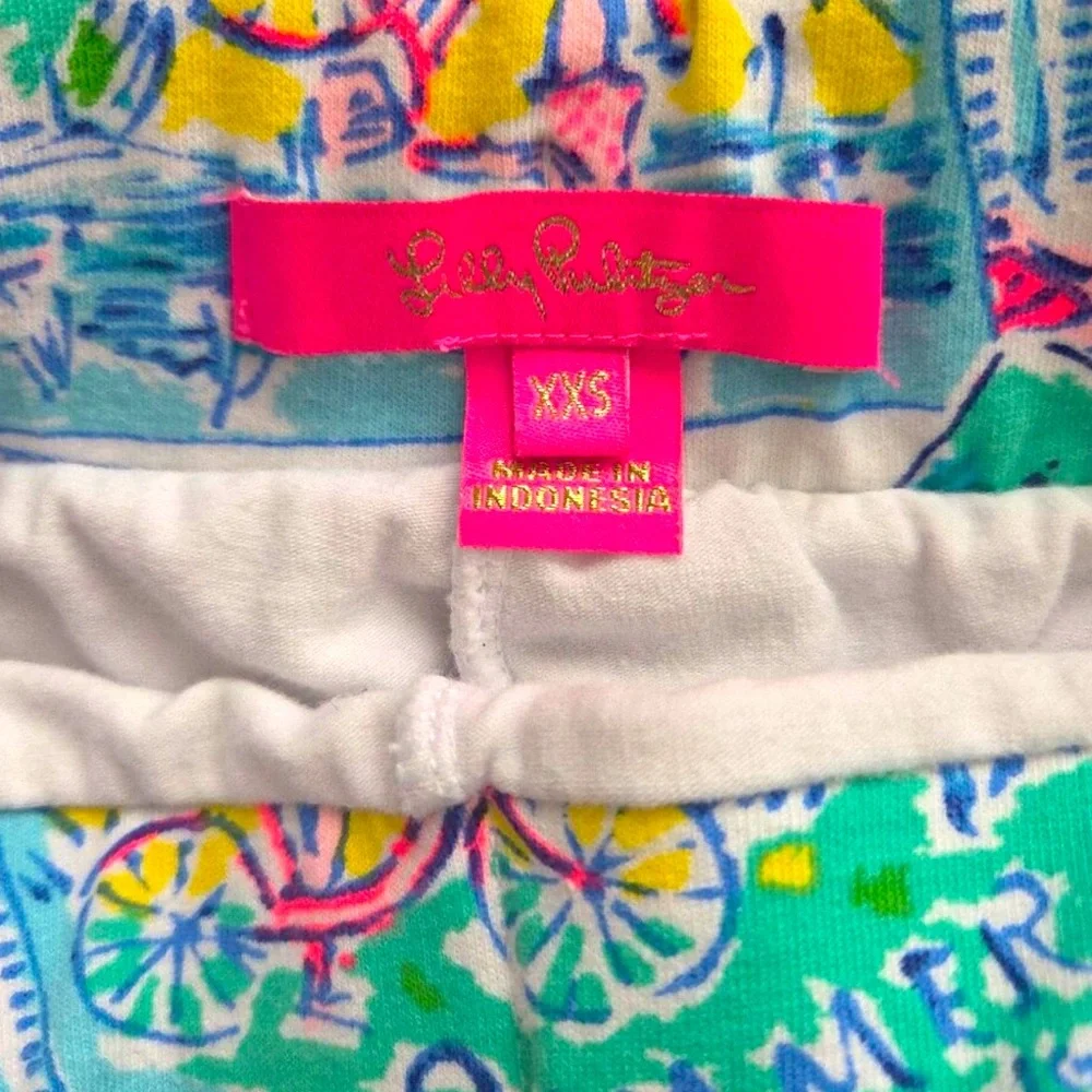 Lilly Pulitzer wish you were here vacation mini skirt - Picture 4 of 4
